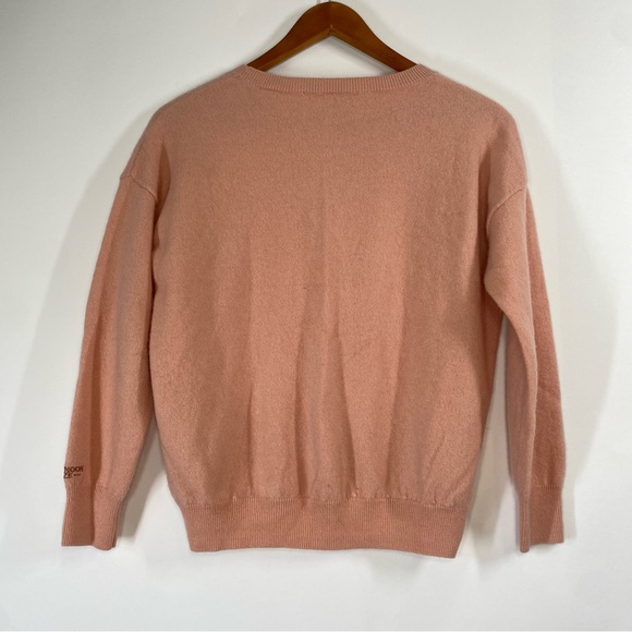 Scotch & Soda Pink Wool Cashmere Sweater Size XS Old Money Heritage Capsule - Picture 7 of 16